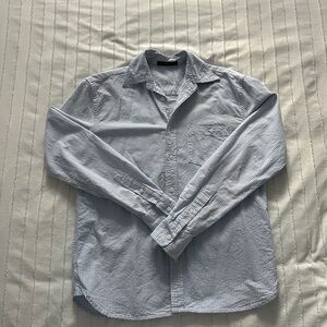 Brandy Melville Striped Button-Down Shirt